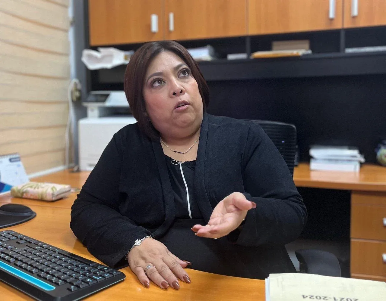 Irma Mandujano García asume el cargo de encargada de despacho de la presidencia municipal.
