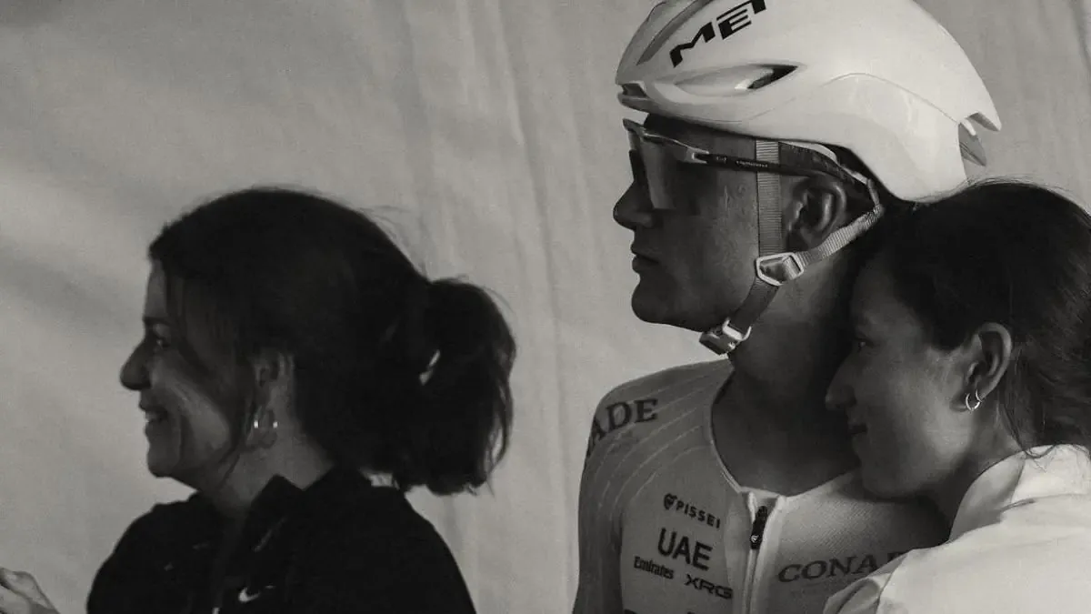 El ciclista mexicano agradeció a su equipo y a la afición tras finalizar la competencia.