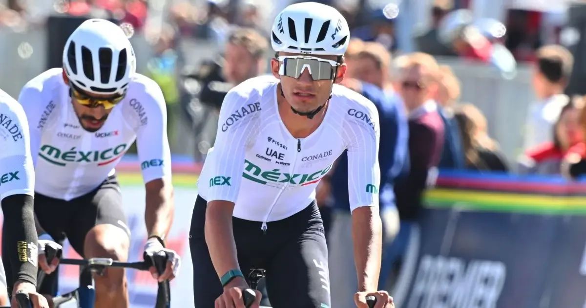 El ciclista mexicano mejoró su rendimiento respecto al Mundial anterior.