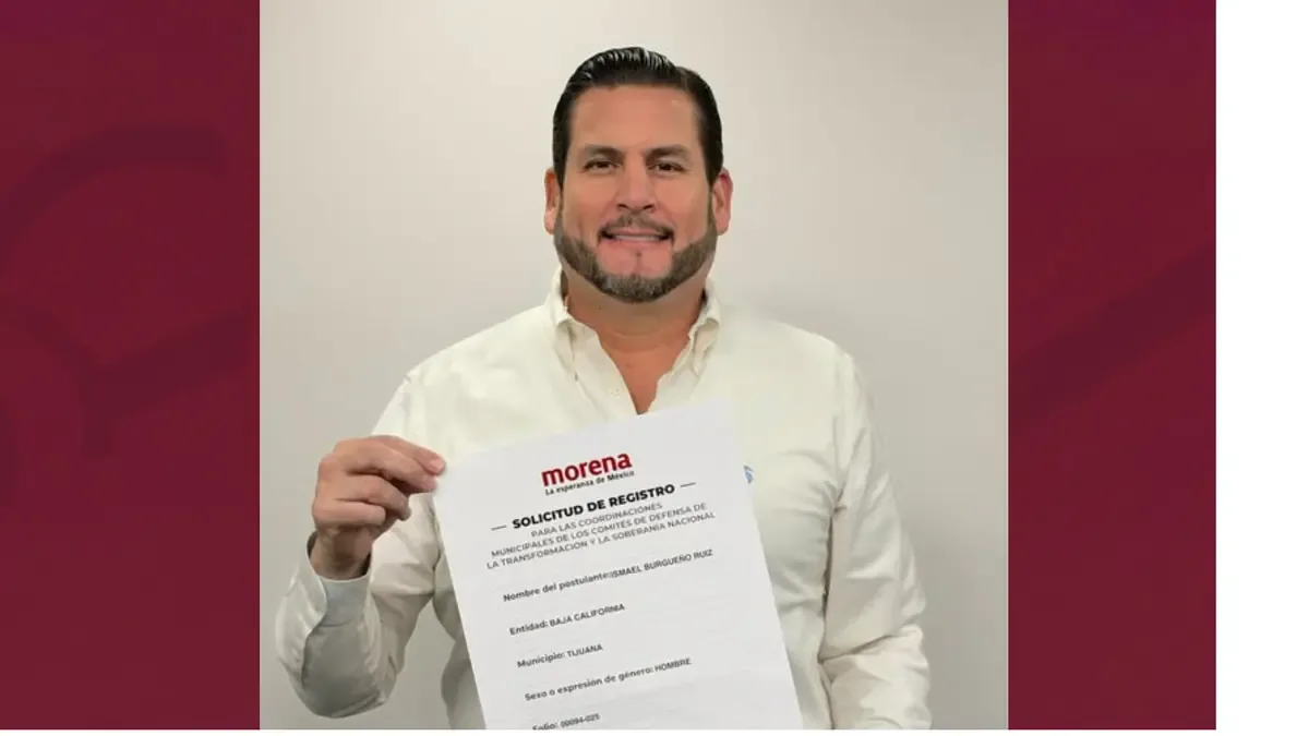 La inscripción de Burgueño busca fortalecer la organización del partido en Tijuana de cara a futuras elecciones.
