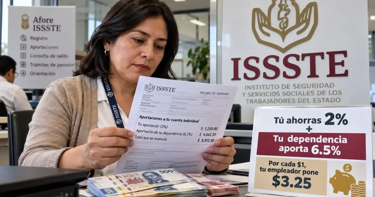 Los empleados pueden incrementar su pensión con aportaciones voluntarias del 1% o 2% de su sueldo.