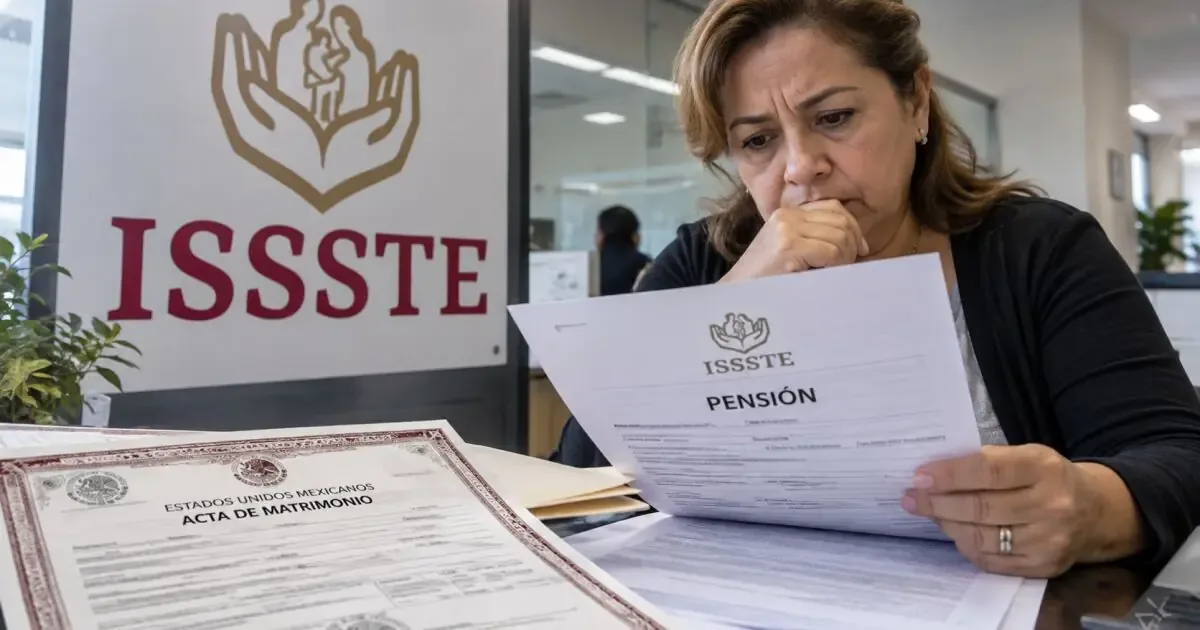La Ley del ISSSTE permite anular pensión de viudez por matrimonio, pero hay opciones de recuperación económica.