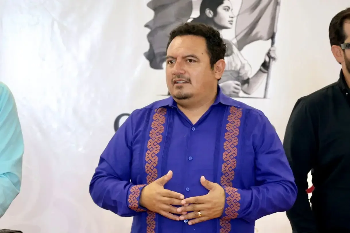 Iván Hernández Díaz en la jornada de capacitación para Servidores de la Nación en Guerrero.
