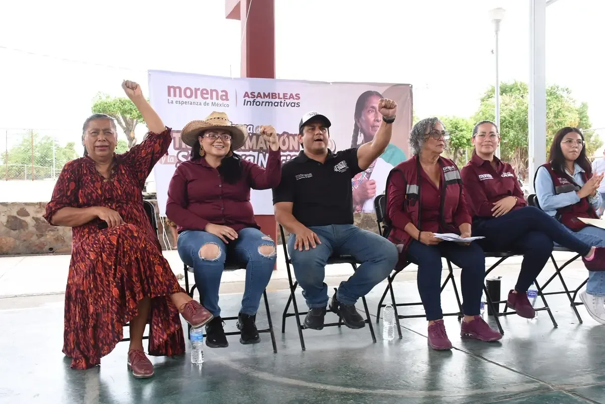 El diputado acapulqueño participó en una asamblea de Morena para discutir la injerencia externa en México.