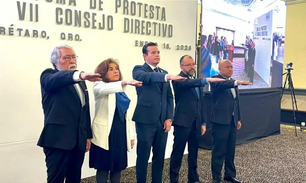 Jaime Echeverría Melgarejo es nombrado presidente de la AFEQ en Querétaro.