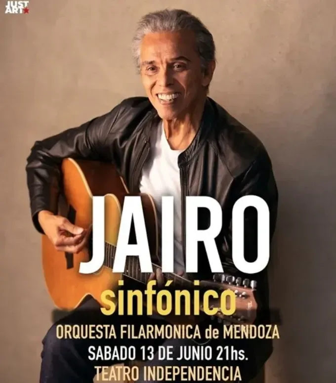 El reconocido cantante Jairo presenta su espectáculo sinfónico junto a importantes músicos el próximo 11 de junio.
