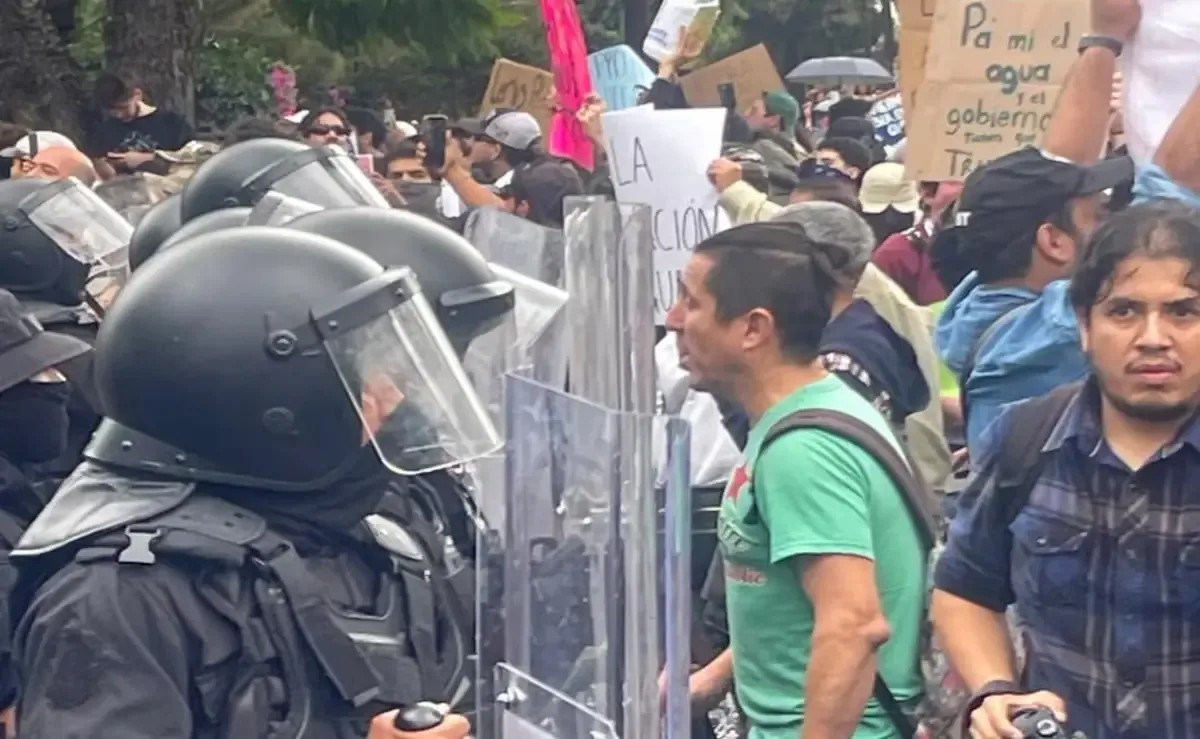Las autoridades buscan esclarecer el comportamiento de los policías en la marcha ciudadana.
