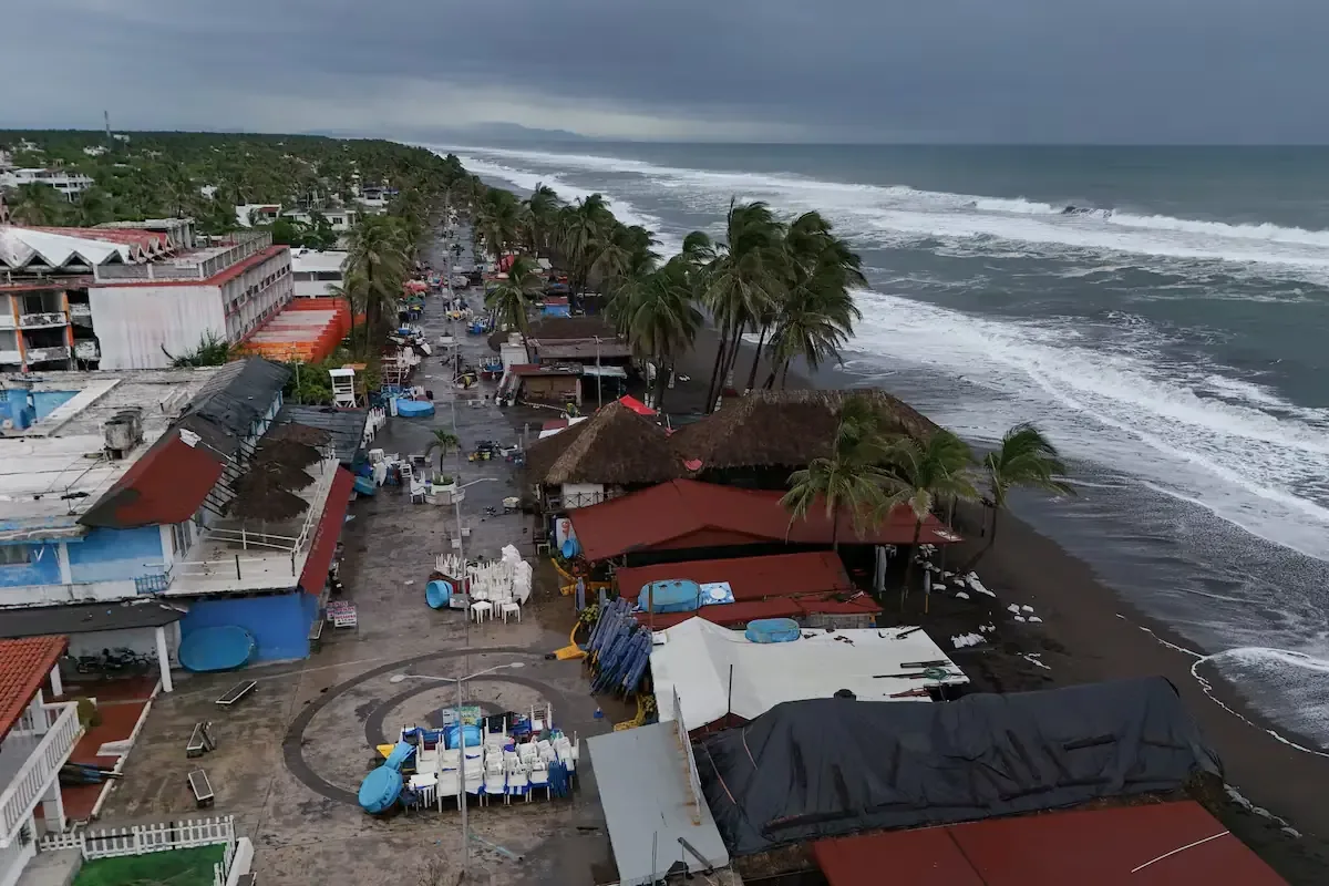 La tormenta generará lluvias intensas y vientos peligrosos en la costa del Pacífico mexicano.