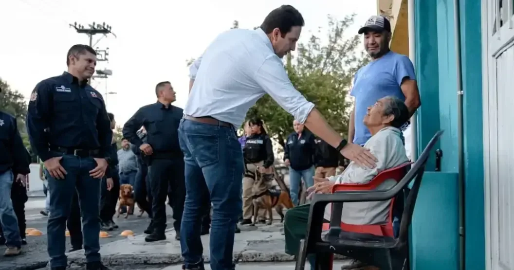 El alcalde busca fortalecer la tranquilidad en las colonias La Minita y El Tanquesito a través de patrullajes y diálogo con los ciudadanos.
