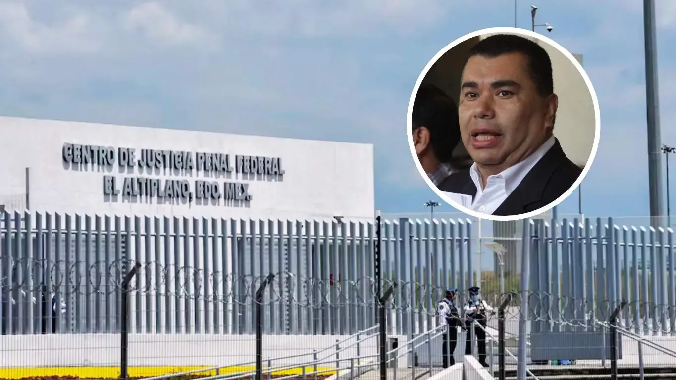 Javier López Zavala, político priista, trasladado al penal de El Altiplano tras su sentencia.
