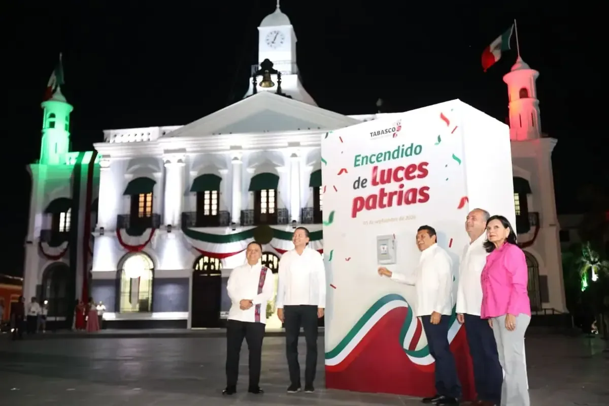 El gobernador Javier May reafirma el compromiso hacia la soberanía nacional durante el inicio de las celebraciones patrias.