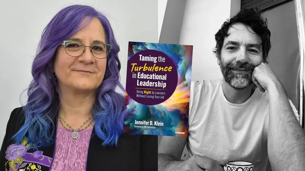 La educadora estadounidense Jennifer D. Klein participa en un congreso sobre la transformación educativa.
