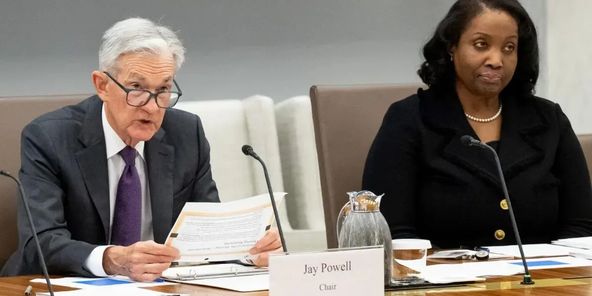 Jerome Powell durante su comparecencia ante la Corte Suprema de EE. UU.