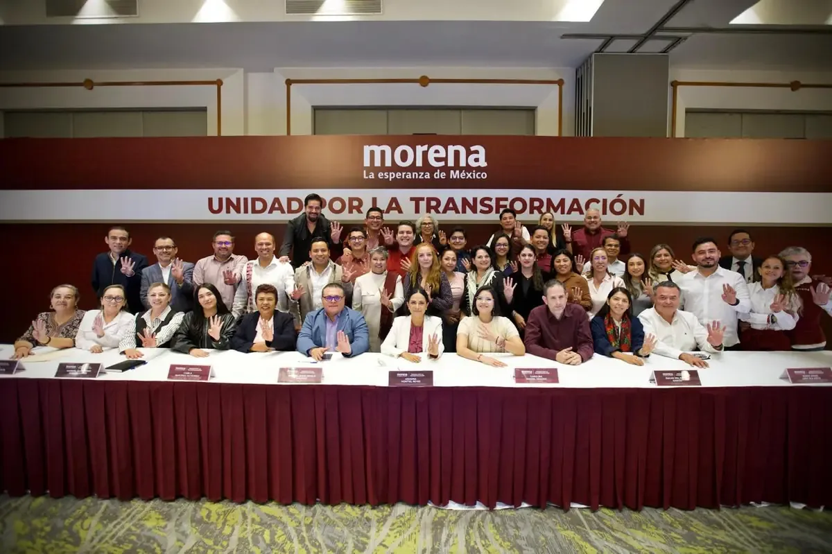 La reunión busca consolidar el movimiento de Morena y su presencia en el territorio nacional.