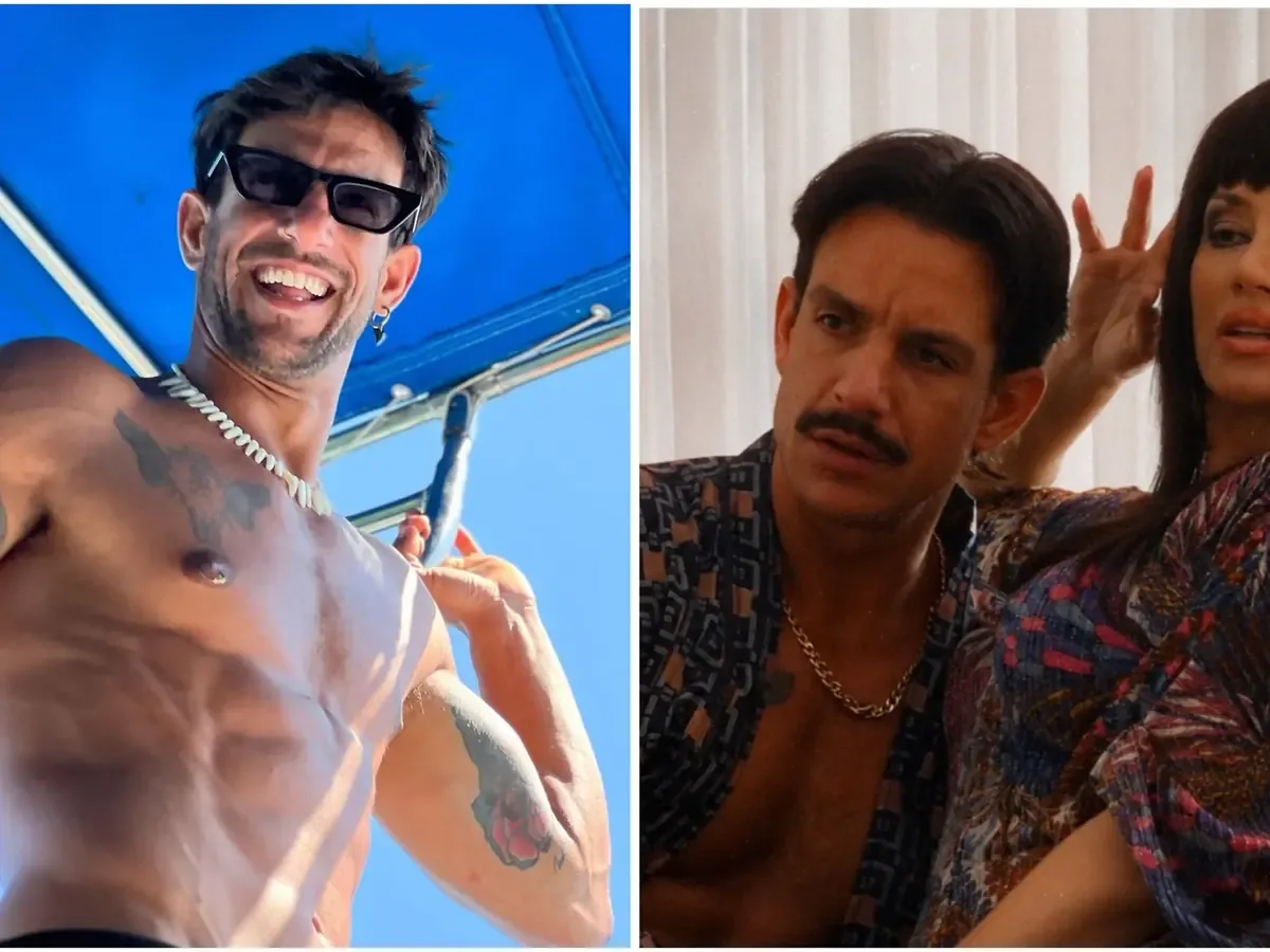 El actor argentino Joaquín Ferreira destaca por su papel en la serie biográfica de Moria Casán.