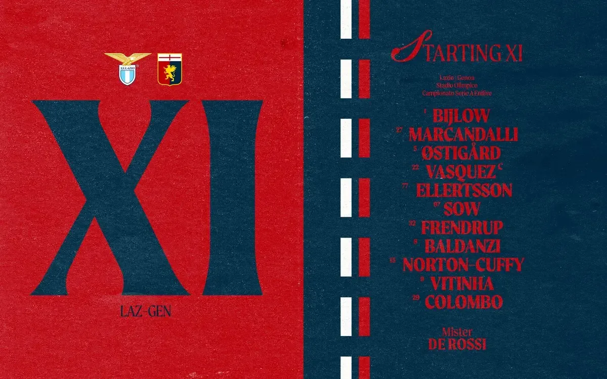 La escuadra genovesa suma su segunda derrota en la Serie A sin anotar goles.