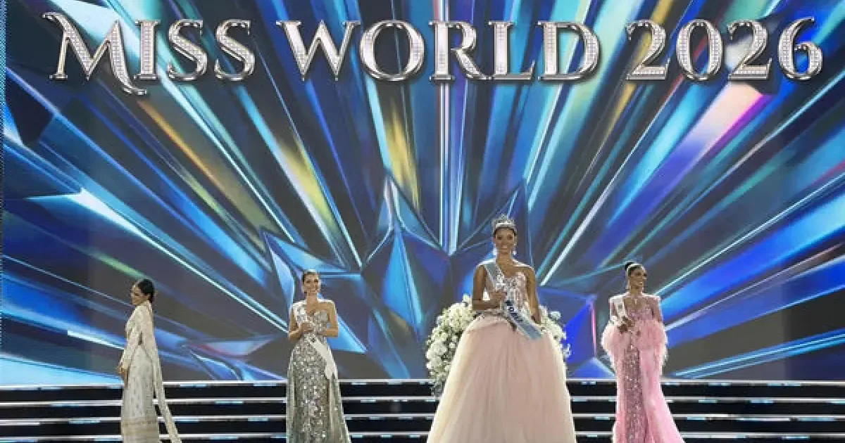 Joheirry Mola se convierte en Miss Mundo 2026 y destaca su pasión por la enseñanza del inglés.