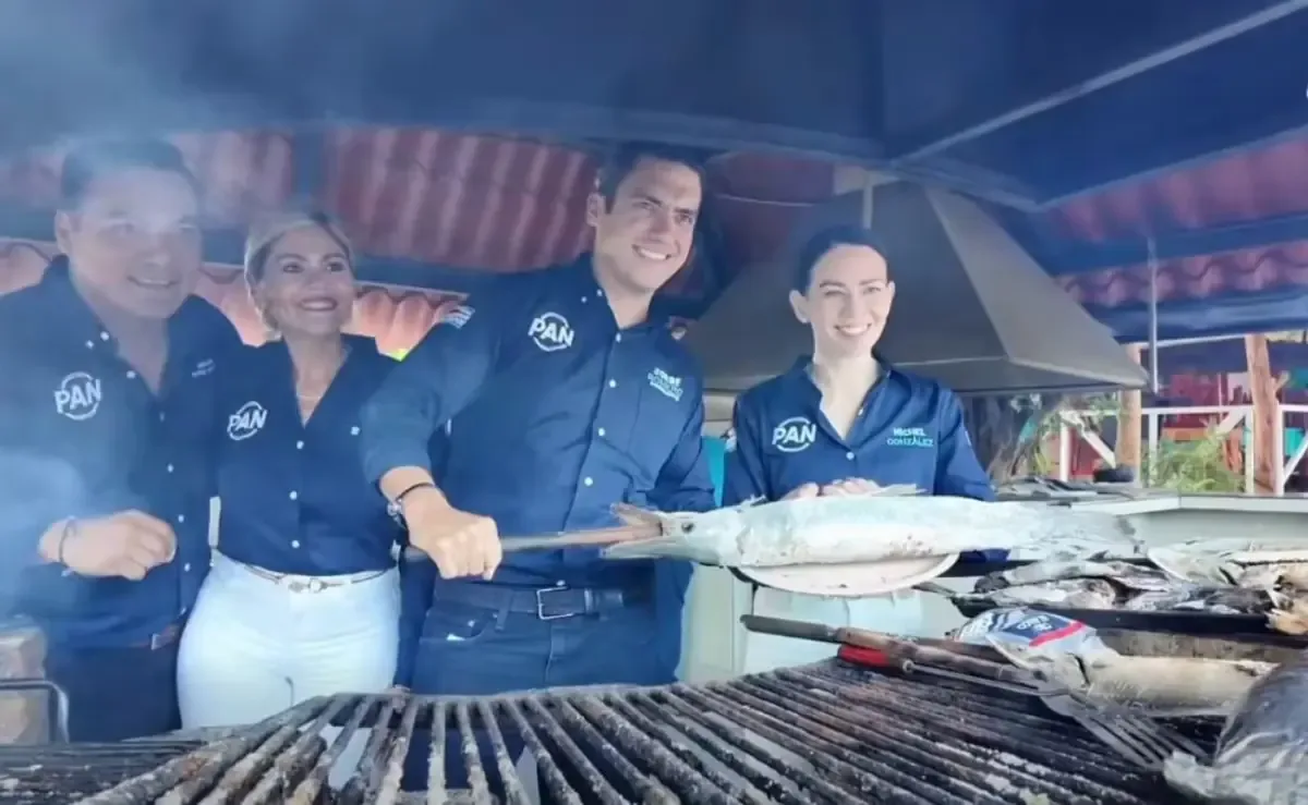 El líder del PAN visitó Tabasco, criticó a Morena y promovió un cambio para el estado en el 2027.