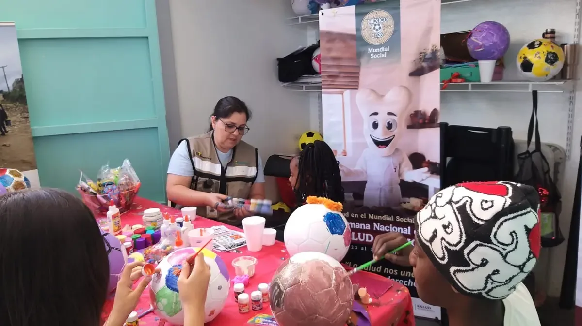 Más de 300 migrantes recibieron atención médica integral en una jornada de salud en Tijuana.