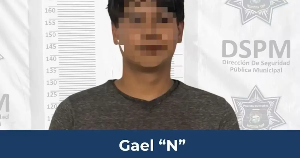 La detención se dio tras un reporte de violencia familiar en un domicilio de la colonia Lomas de San Gabriel.
