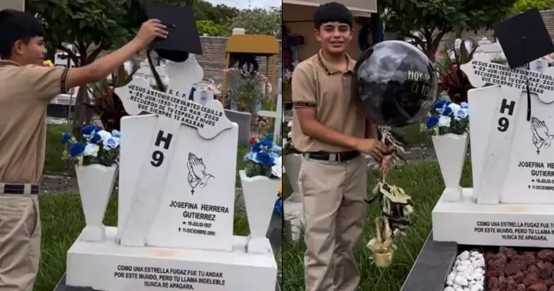 Un conmovedor gesto que celebra el amor y la memoria familiar tras una graduación.