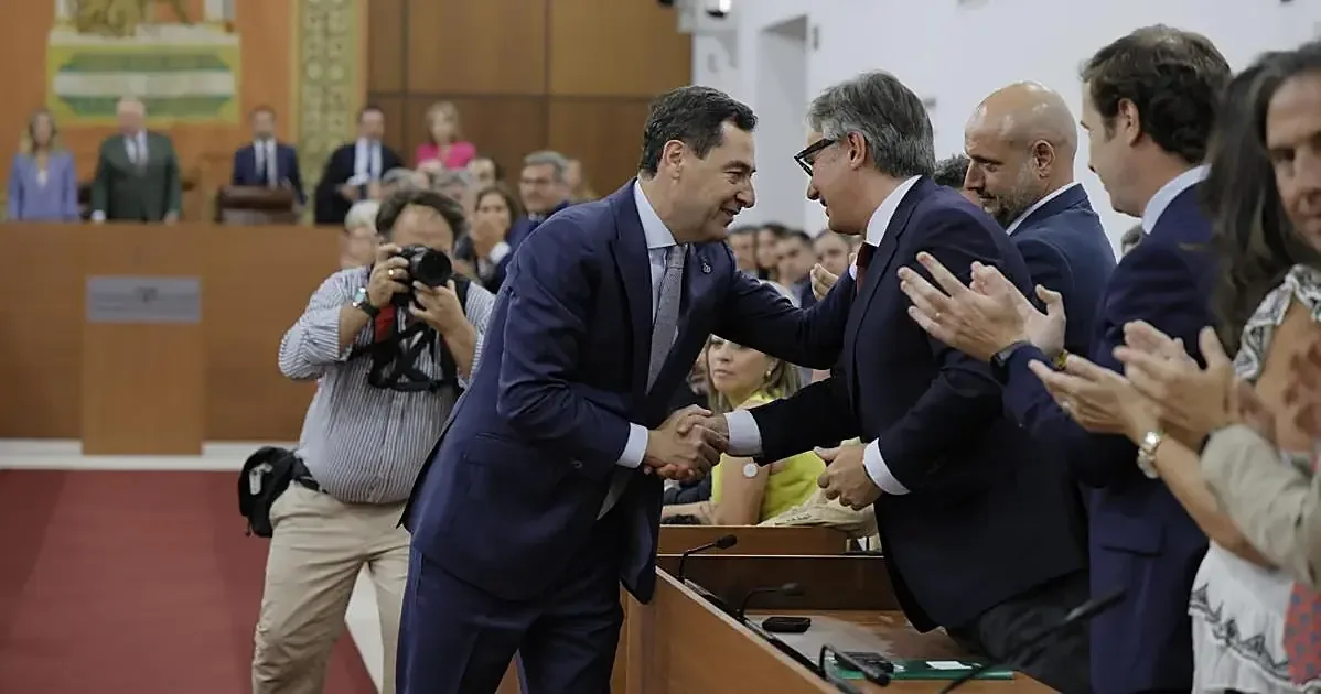 La investidura de Moreno marca la entrada de Vox en el gobierno andaluz.
