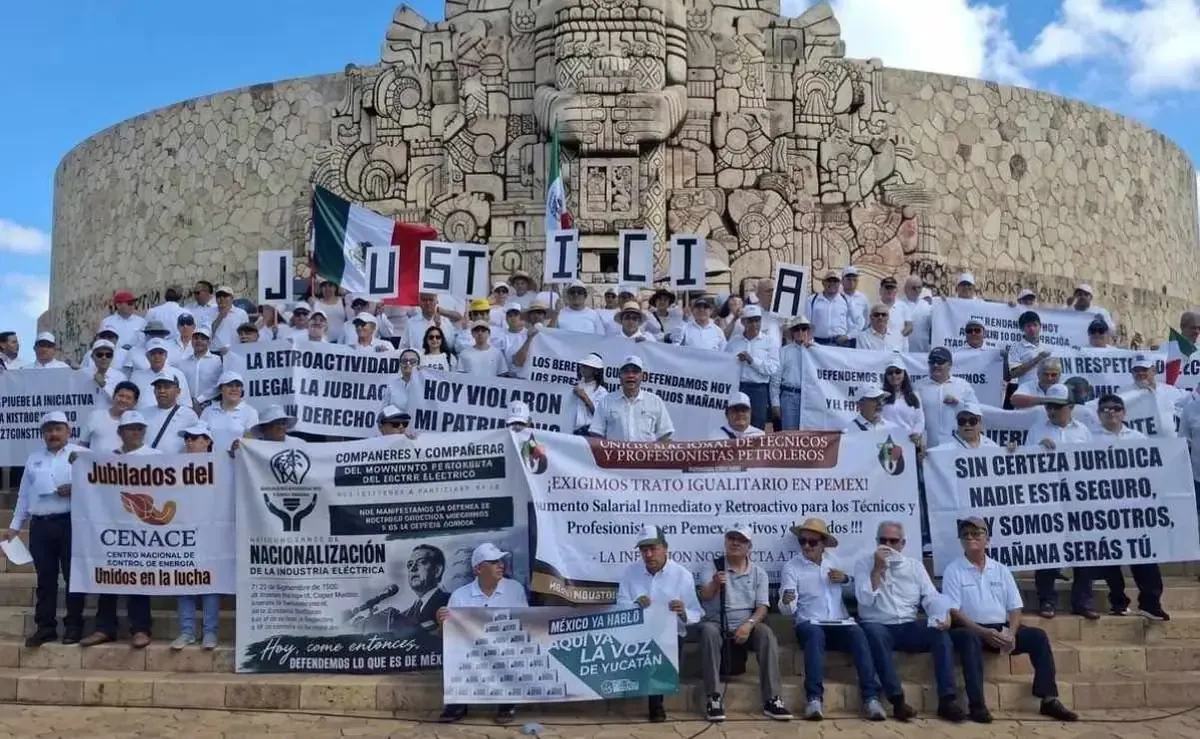 La movilización se enfoca en salvaguardar derechos adquiridos y garantizar atención médica adecuada.