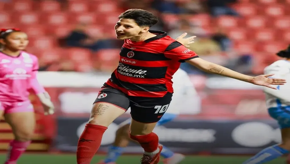 Jugadoras de Tijuana celebran tras su victoria sobre Puebla en el Clausura 2026.