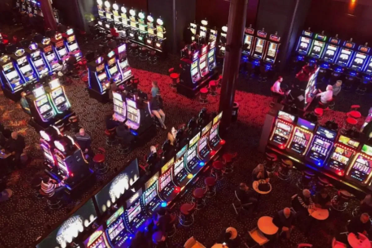 Jugadores analizando bonos de casino antes de registrarse en un sitio online.