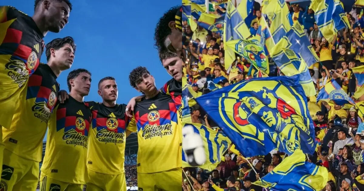 Jugadores del Club América durante el calentamiento previo a un encuentro.