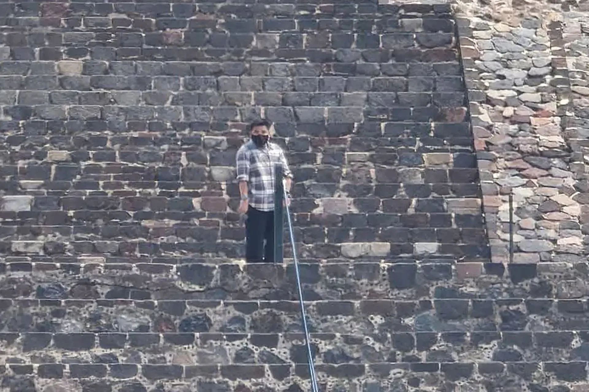 VIDEO | Momento del Ataque en Teotihuacán