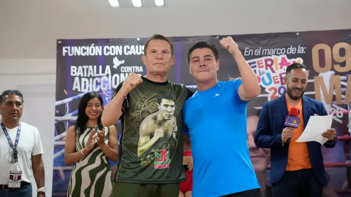 El combate se enmarca en una causa solidaria para apoyar a jóvenes con problemas de adicciones.