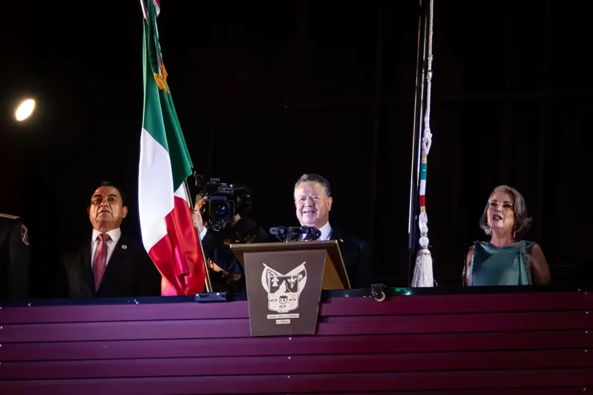 El Grito de Independencia reunió a miles de hidalguenses en una ceremonia emotiva y llena de tradición.