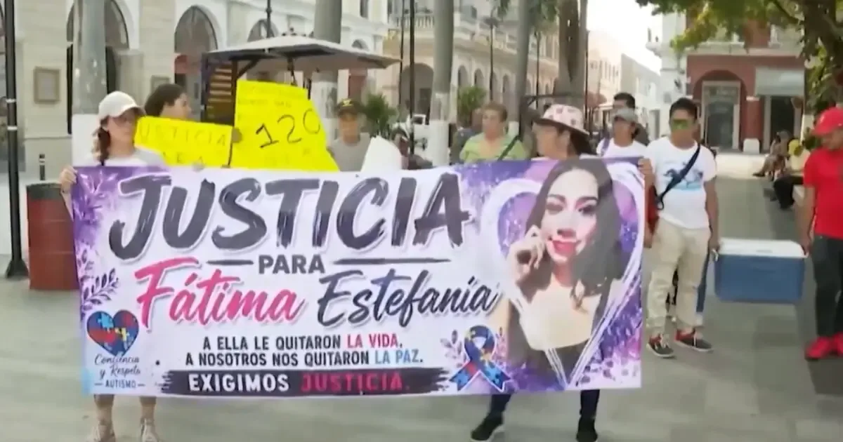 Familiares y ciudadanos exigen respuestas tras el feminicidio de Fátima, quien dejó una hija de cinco años.