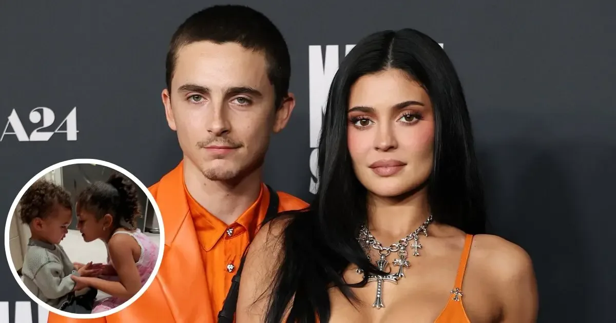 Kylie Jenner y sus hijos Stormi y Aire disfrutan de momentos familiares con Timothée Chalamet.