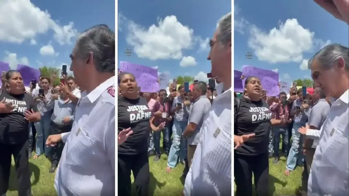 Laura Martínez busca justicia por su nieta en momentos de tensión con autoridades estatales.