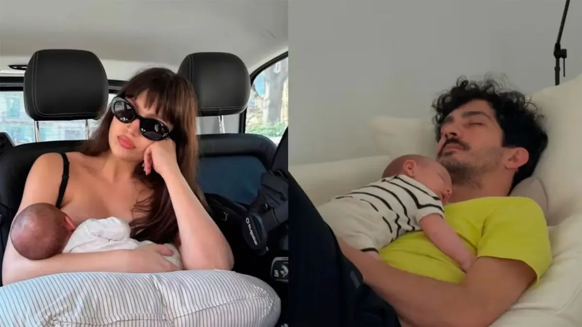 La actriz mostró momentos de su vida cotidiana junto a su pareja y su bebé en Instagram, generando amorosos comentarios de sus seguidores.