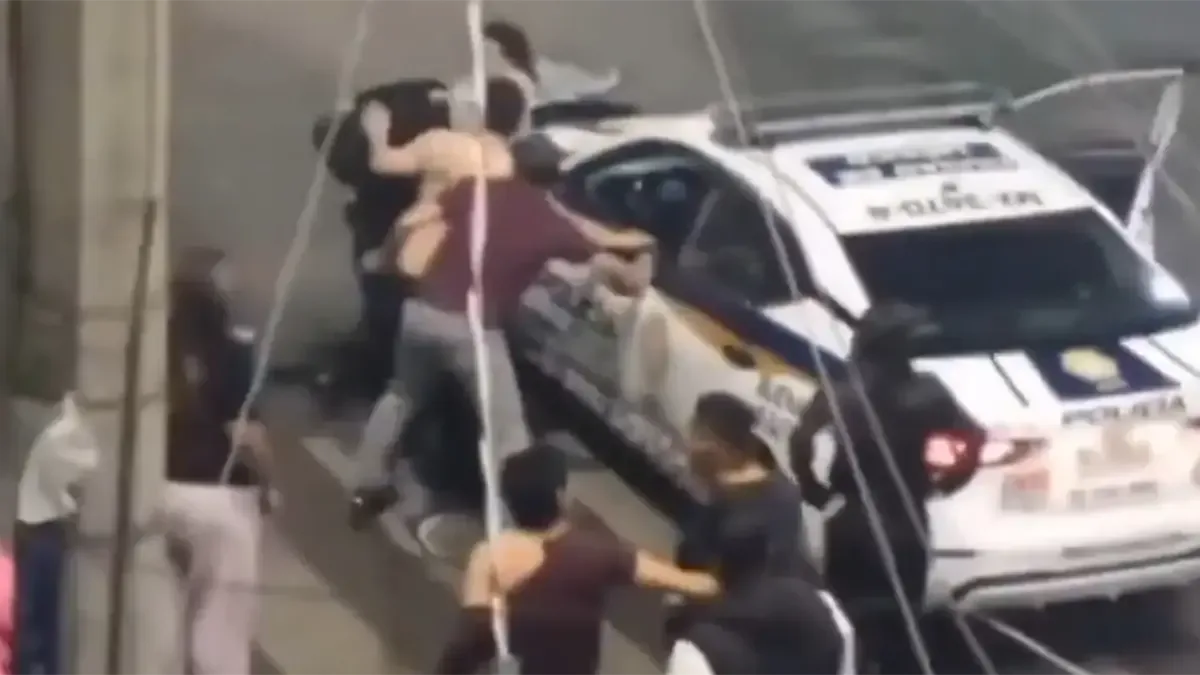 La agresión ocurrió durante un patrullaje de seguridad en la CDMX.