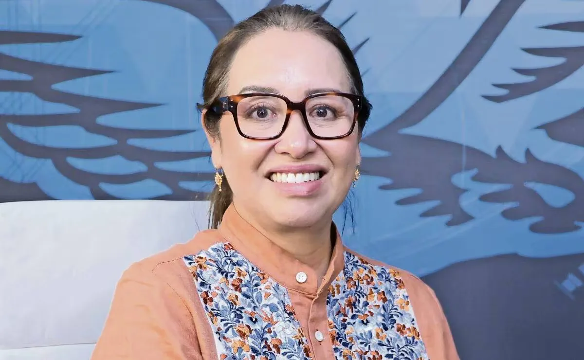 La alcaldesa Azucena Cisneros Coss lleva a cabo el anuncio de obras en Ecatepec.