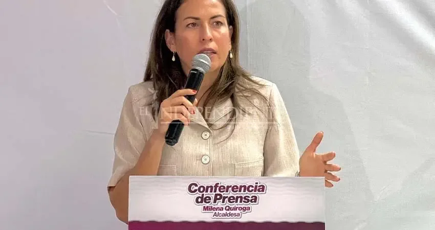 La alcaldesa Milena Quiroga presenta detalles sobre el Carnaval de La Paz.