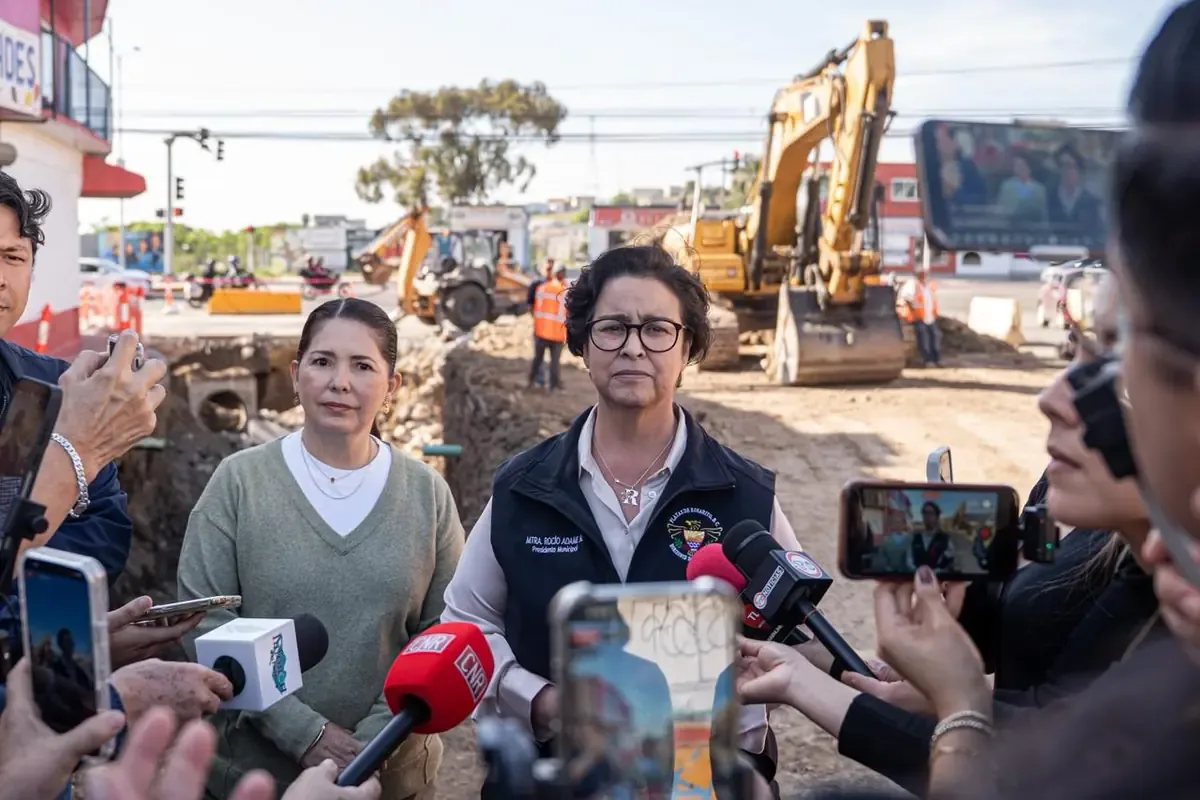 La alcaldesa Rocío Adame anunció una inversión de 3.5 millones de pesos para la construcción de un nuevo sistema de drenaje.