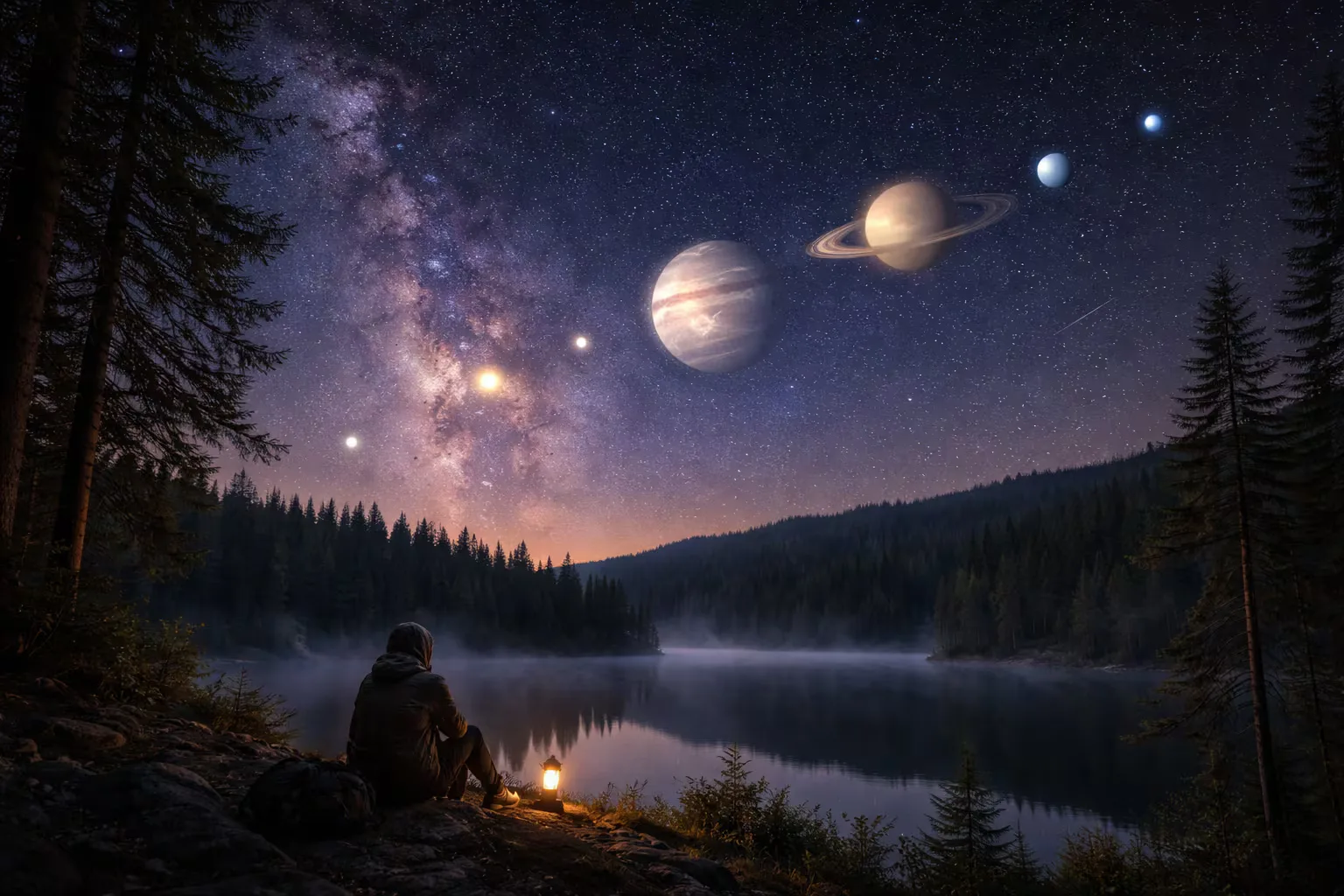 La alineación de planetas se observará el 28 de febrero en México.