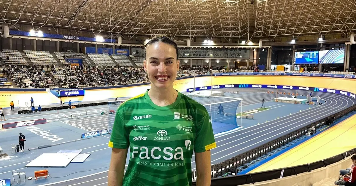 La atleta cordobesa busca mejorar su marca personal en Valencia este sábado.