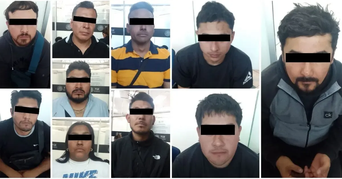 La banda utilizaba vehículos de lujo para amedrentar a sus víctimas en Ecatepec.