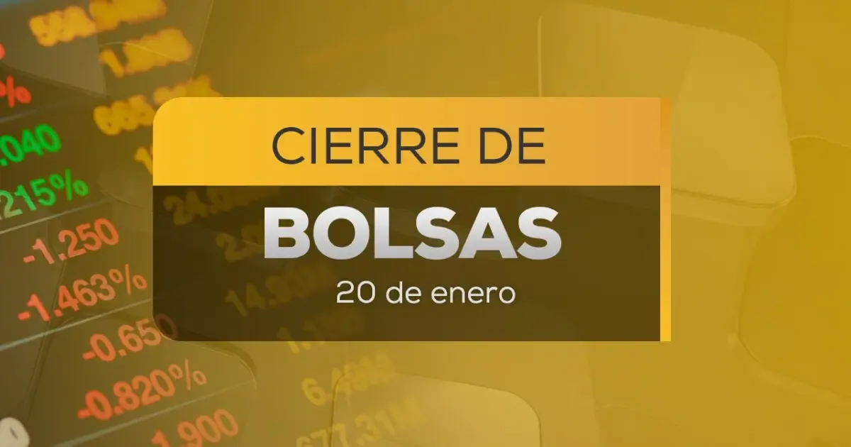 La Bolsa Mexicana de Valores registra una caída en sus cotizaciones el 20 de enero.