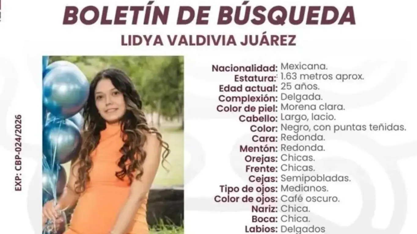 La búsqueda de Lydia Valdivia continúa tras su desaparición en Acajete.