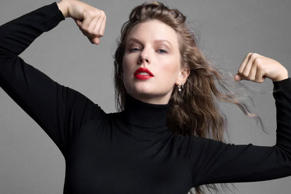 La cantante Taylor Swift durante su inclusión en el Salón de la Fama de Compositores.