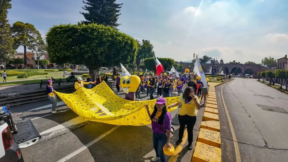 La Caravana busca reunir fondos para el Centro de Rehabilitación Infantil Teletón de Michoacán.