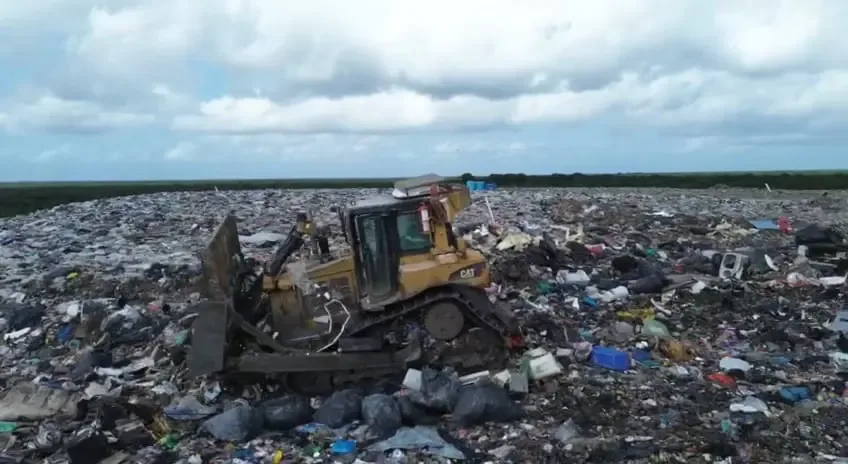 La celda número 10 del relleno sanitario en Cozumel inicia operaciones.