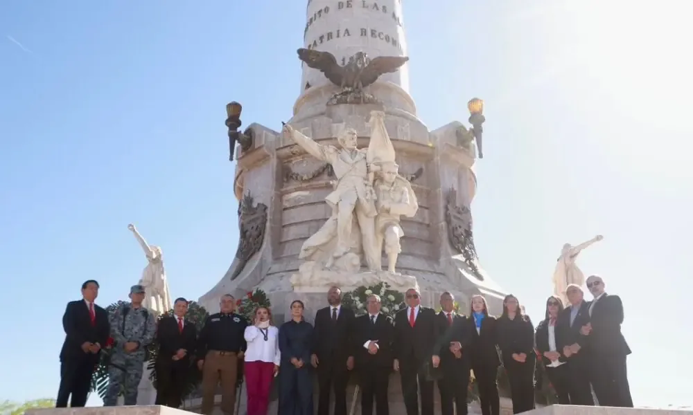 La ceremonia resalta el legado del expresidente en la construcción del Estado mexicano y su relevancia actual.
